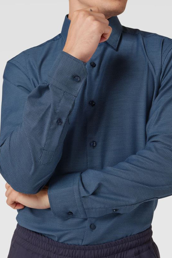 ΠΟΥΚΑΜΙΣΟ BOSS - 410 ΜΠΛΕ